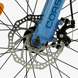 Детский спортивный велосипед 20 дюймов Corso Next магниевый, оборудование Shimano