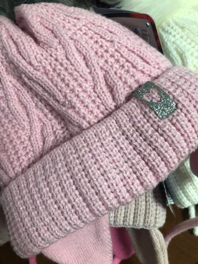 Шапочка із шарфом, акрил ТМ "Grans" (р. 42-44)