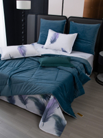 Комплект постельного белья Сатин Velouria Luxe с Одеялом VL018