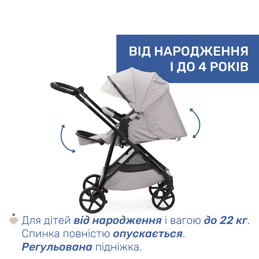 Універсальна коляска 2 в 1 Chicco Seety
