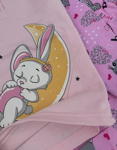 Костюм для дому або сну "Зайченя", футер ТМ "Ua"