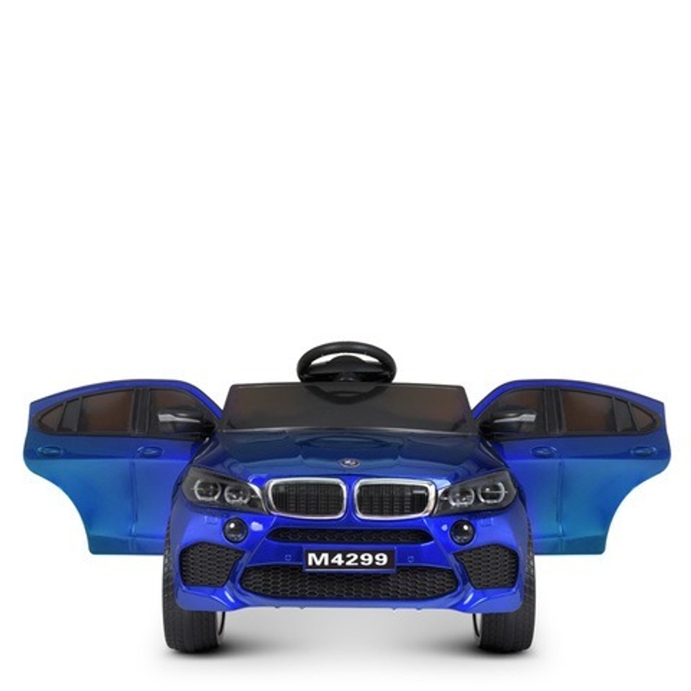 Дитячий електромобіль BMW X6 4WD 180W Bambi M 4299EBLRS