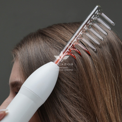 Аппарат Дарсонваль white с сумкой и набором электродов (11 шт)