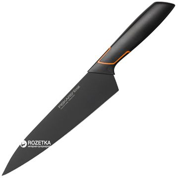 Кухонний ніж Fiskars Edge кухарський 19 см Black (1003094)