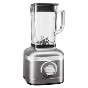 Блендер KitchenAid Artisan K400 1,4 л 5KSB4026EMS зі скляним стаканом срібний медальйон
