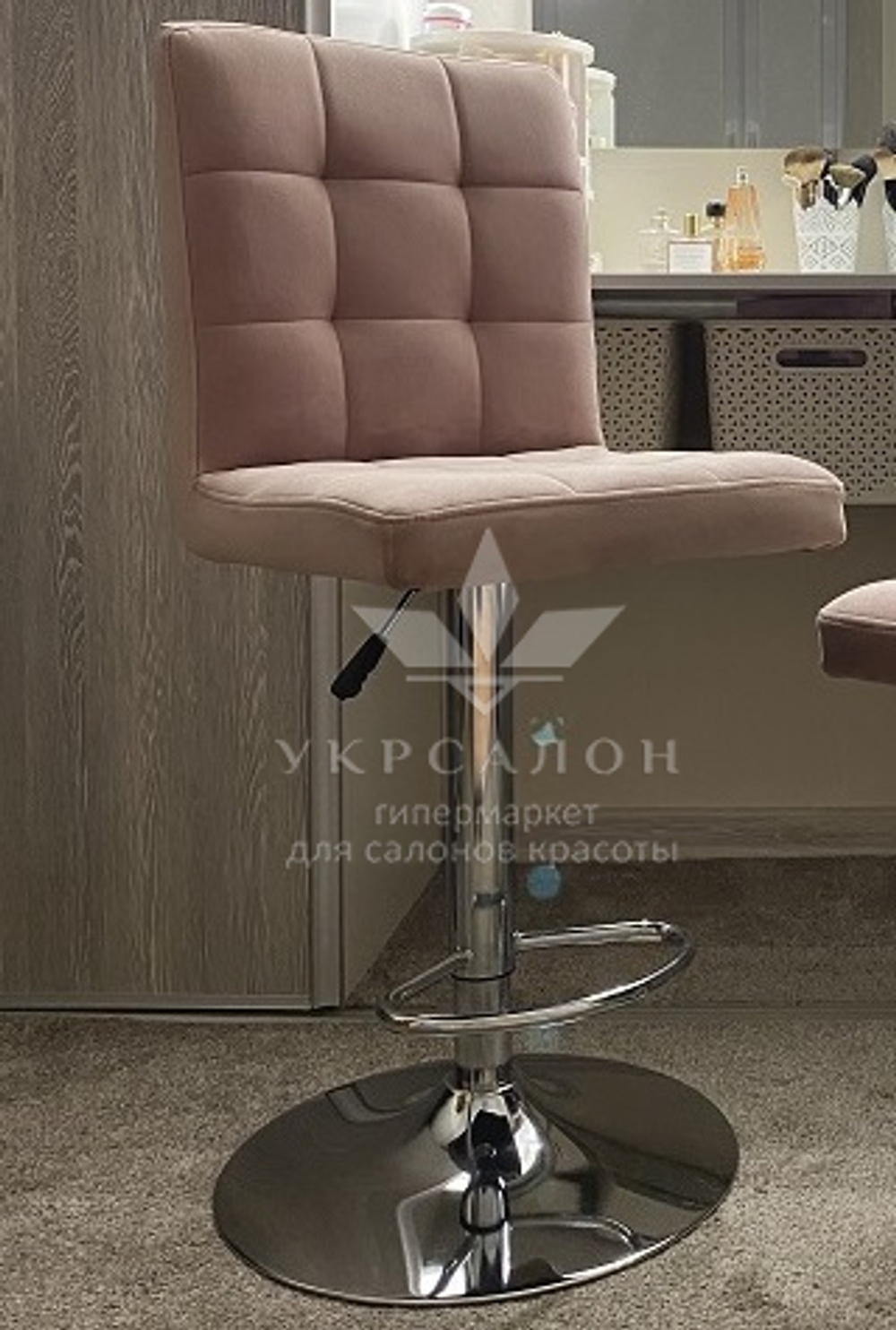 Стульчик для визажа Rio velor