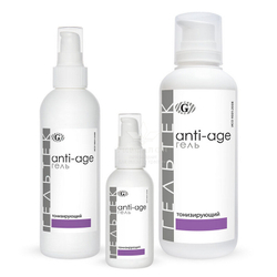 Гель тонізуючий з сіллю Рапан серії Anti-Age, Гельтек