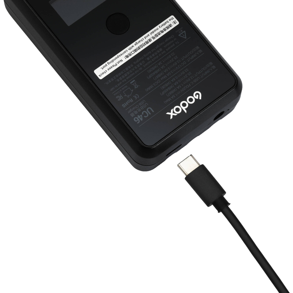 Зарядний пристрій Godox UC46 для WB400P, WB87, WB26