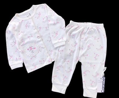 Костюм 2в1 кофта, штани "Pretty", бавовна ТМ "Caramell" (68-74 см)