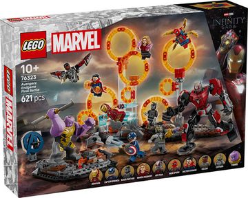 Конструктор LEGO Super Heroes Marvel Месники: Завершення. Вирішальна битва 621 деталь (76323)