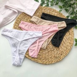 Стринги с блестящими рюшами