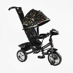 Дитячий триколісний велосипед Best Trike 6588 піна/фара, з батьківською ручкою