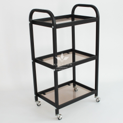 Косметологическая тележка R-20 black