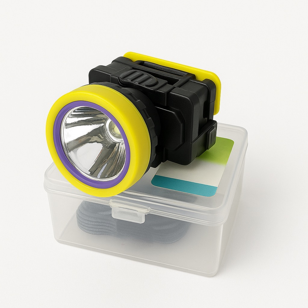 Фонарь-налобный 61270 с LED-светодиодом