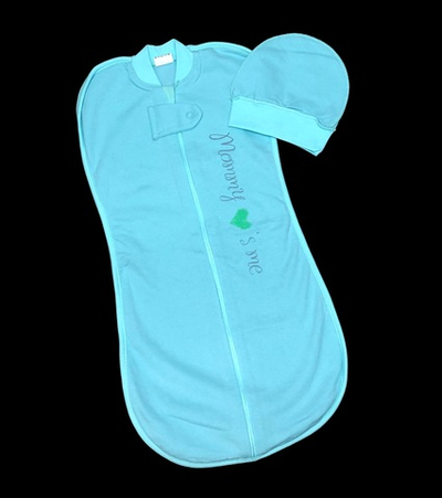 Пелюшка-кокон (Європелюшка) "Love me" + шапочка, футер "Lari"