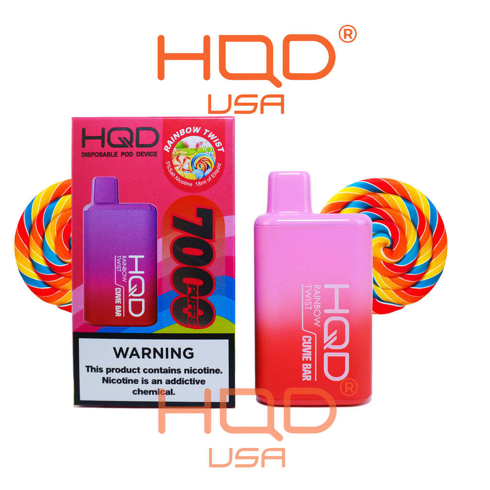 HQD 7000 Rainbow Twist 5%