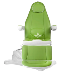 Косметологічна електрична кушетка Mazaro BR-6672B (3 мотори), green