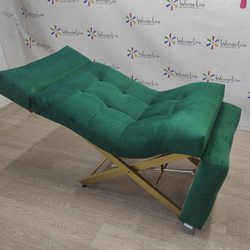 Анатомічна кушетка Tertio 2 Gold для лешмейкерів та бровістів