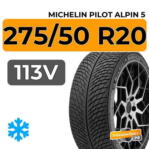 Michelin Pilot Alpin 5 SUV 275/50 R20 113V XL