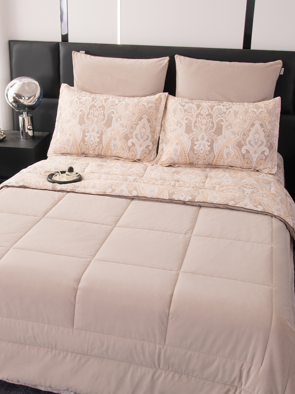 Комплект постельного белья Сатин Velouria Luxe с Одеялом VL003