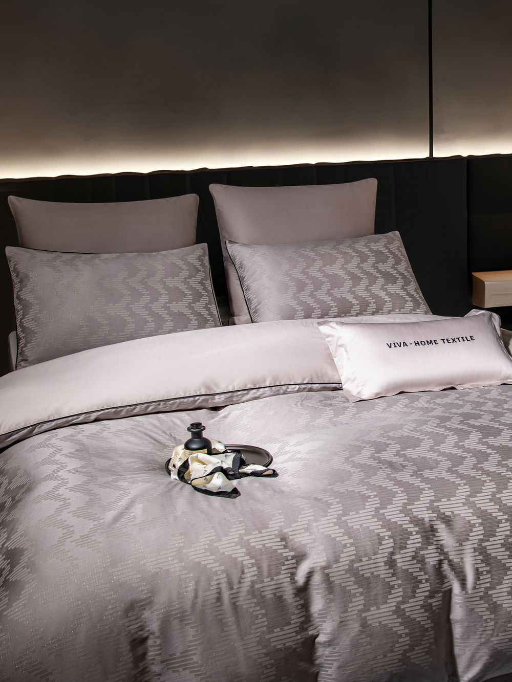 Комплект постельного белья Сатин-Жаккард Тессоро MT002