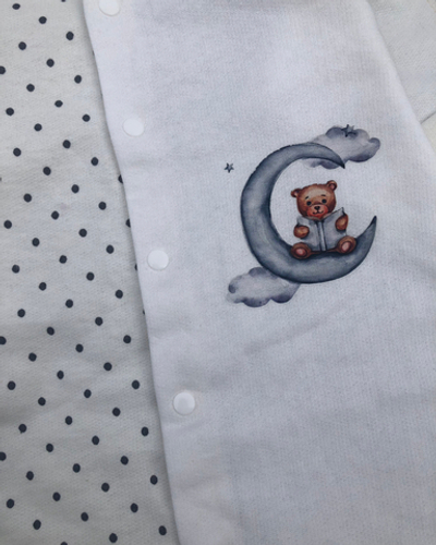 Чоловічок "Принт", футер ТМ "Happy TOT" (62 см)