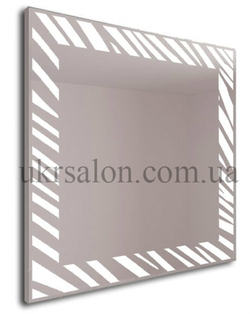 Зеркало Zebrano с подсветкой