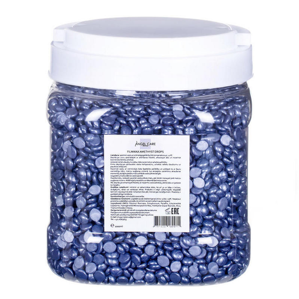 Воск пленочный в гранулах Angel care в ассортименте, 1кг в банке