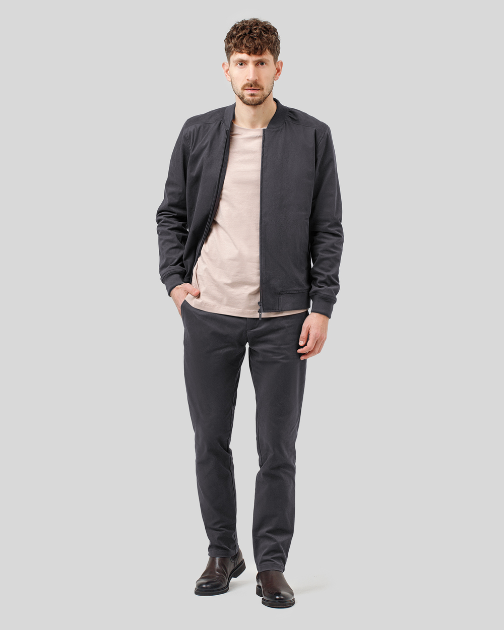 Брюки чоловічі Casual антрацит (арт. 2862300202)