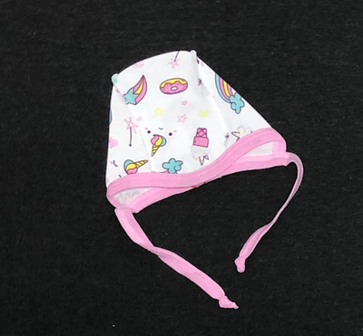 Шапочка із завязками, інтерлок ТМ "Yeeha" (0-1 міс, 36 см)