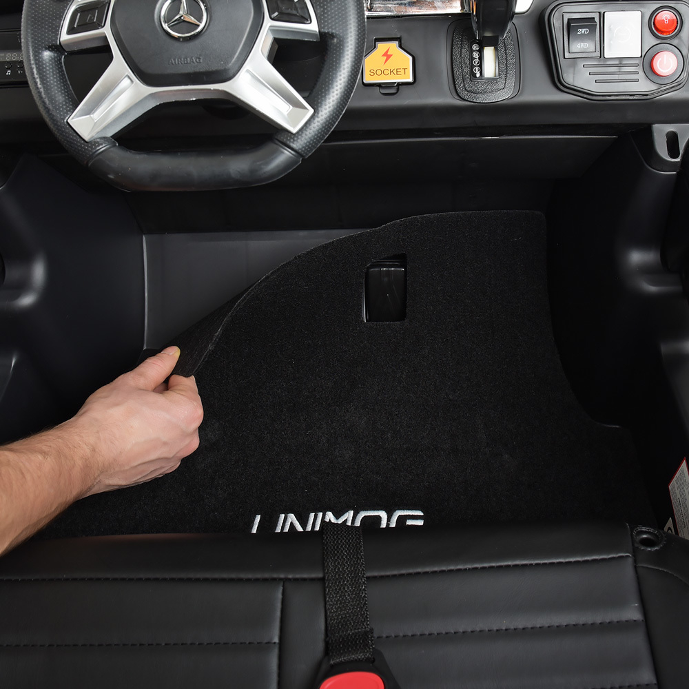 Детский двухместный электромобиль джип Mercedes M 4133EBLRS