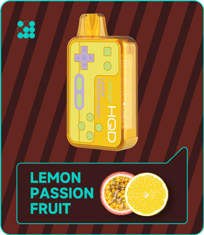 HQD 5000 MVAR Lemon Passion Fruir 5% nic