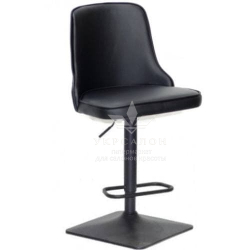 Стульчик для визажа Adamo black quadro