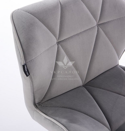 Стільчик клієнта Paris velor cross