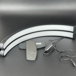 Настільна складана безтіньова LED-лампа F-700A, чорна