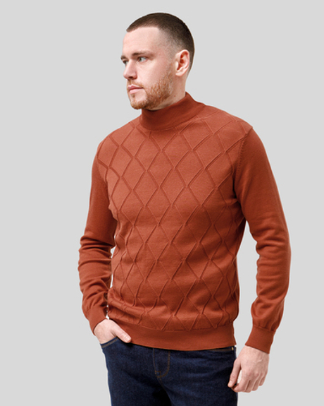 Джемпер чоловічий теракотовий (арт. 7662300301)