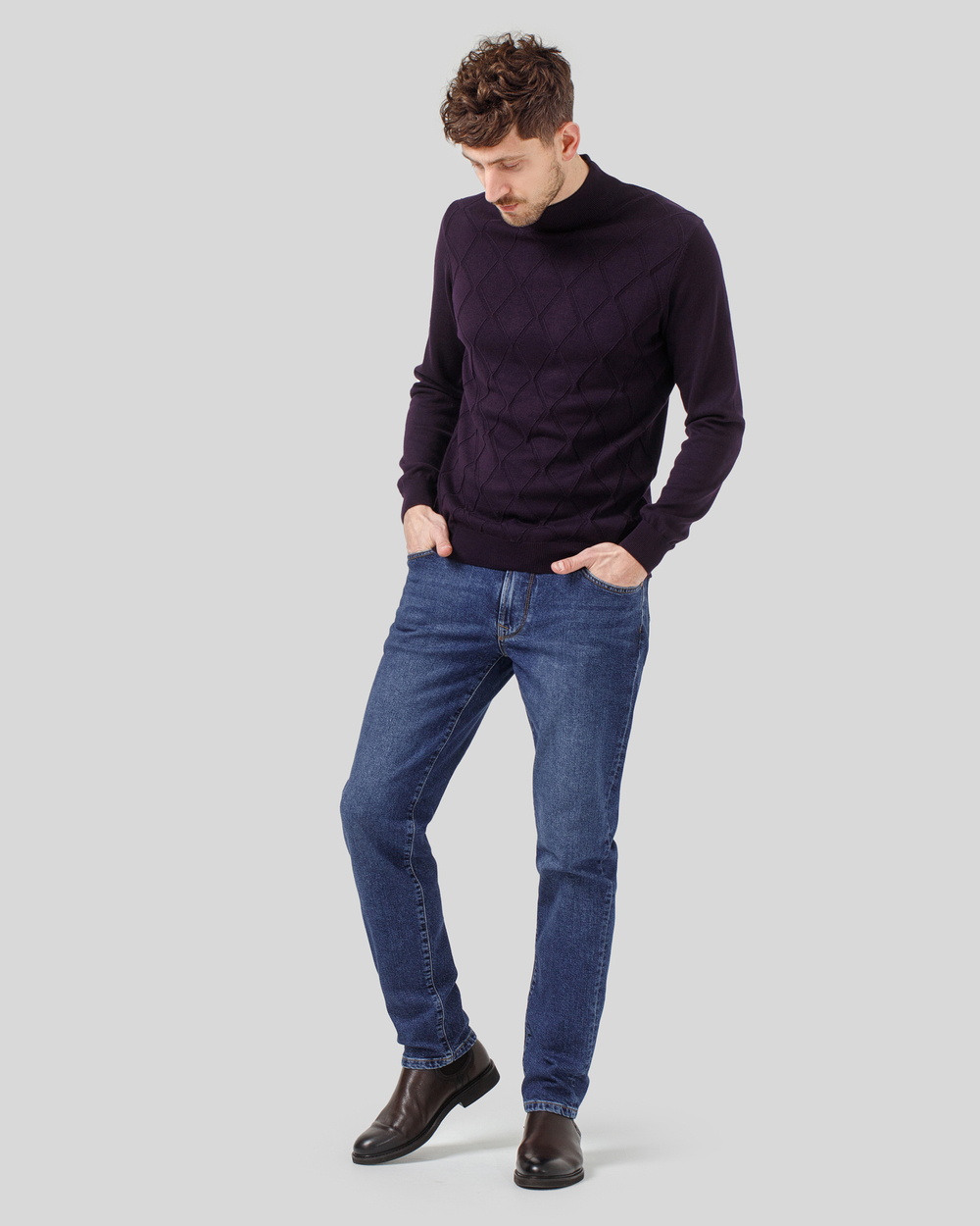 Джинси чоловічі Straight Fit сині (арт. 8862300901)