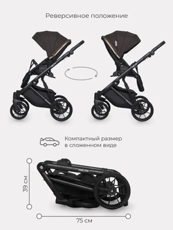 Універсальна коляска 2 в 1 Riko Delta