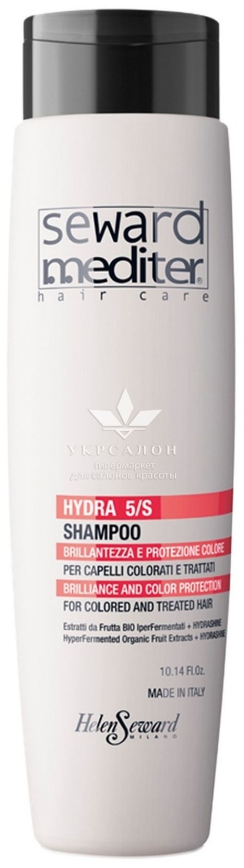 Шампунь Блиск та захист кольору для фарбованого волосся Hydra Shampoo 5/S Seward Mediter