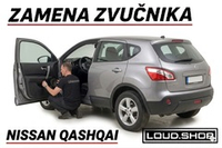 Komplet Zvučnika za Nissan Qashqai