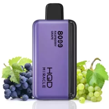 HQD Miracle 8000 Grape (5% nic)