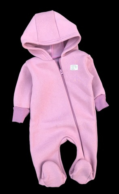 Комбінезон (ромпер) з капюшоном "Джерсі", трьохнитка з начосом ТМ "ALL"