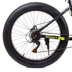 Велосипед горный фэтбайк Profi Power 1.0 26 дюймов, рама 17"