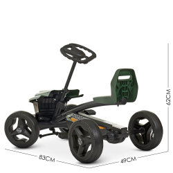 Детский спортивный картинг/веломобиль/машина на педалях Bambi M 4284E