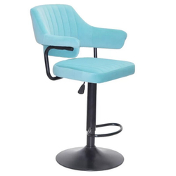 Стілець для візажу Jef velor black