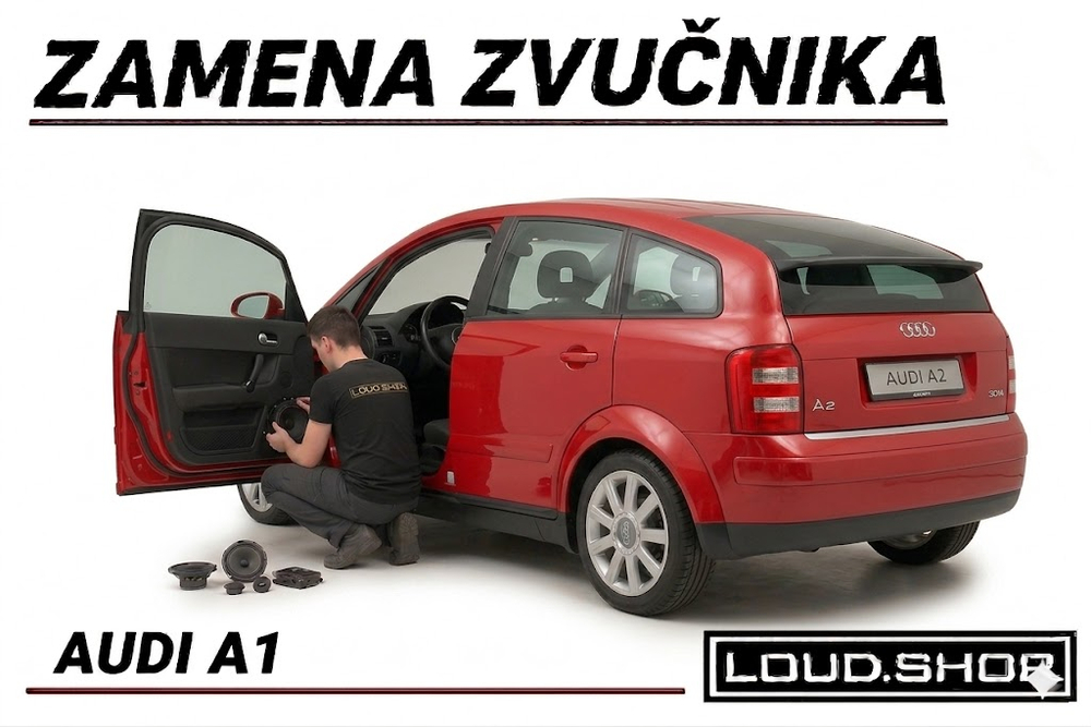 Komplet Zvučnika za Audi A2