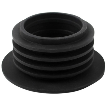 Силиконовый уплотнитель под колбу для кальяна с юбкой Черный