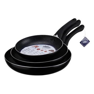 Набір сковорідок 3шт. Peterhof PH 25300 мармур