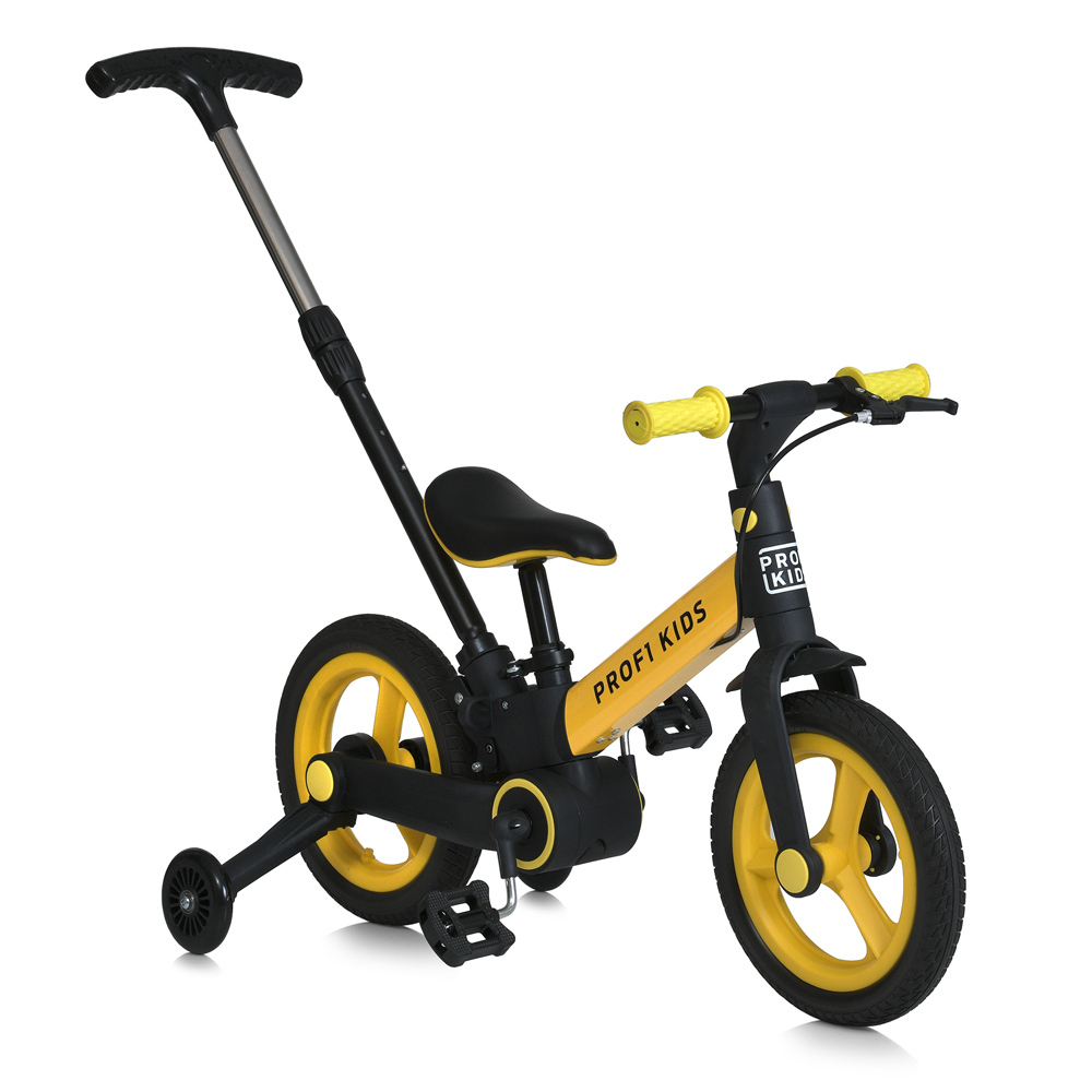Детский велосипед-трансформер Profi Kids MB 1021 с родительской ручкой