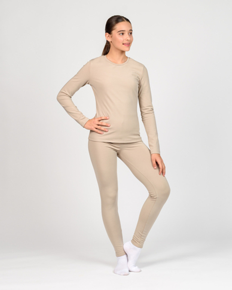 Термобелье для девочки бежевое (арт. 5722400302)